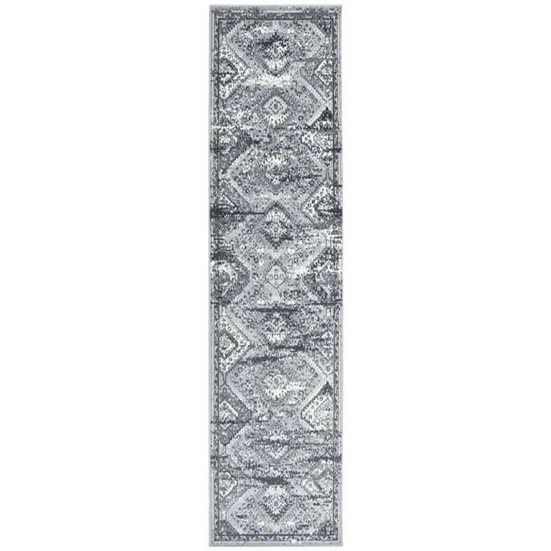 

Alfombra de pasillo BCF gris oriental 100x400 cm - Gris - Vidaxl