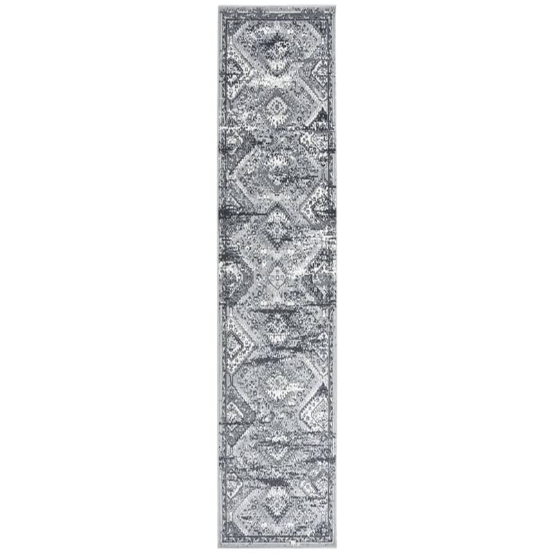 

Alfombra de pasillo BCF gris oriental 100x450 cm - Gris - Vidaxl