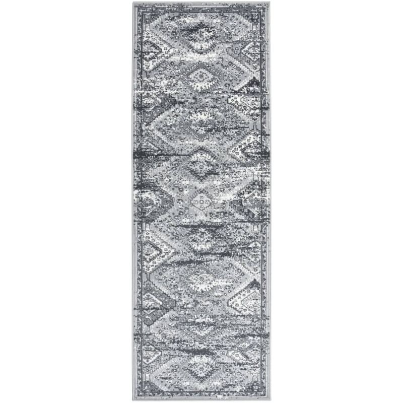

Alfombra de pasillo BCF gris oriental 80x250 cm - Gris - Vidaxl