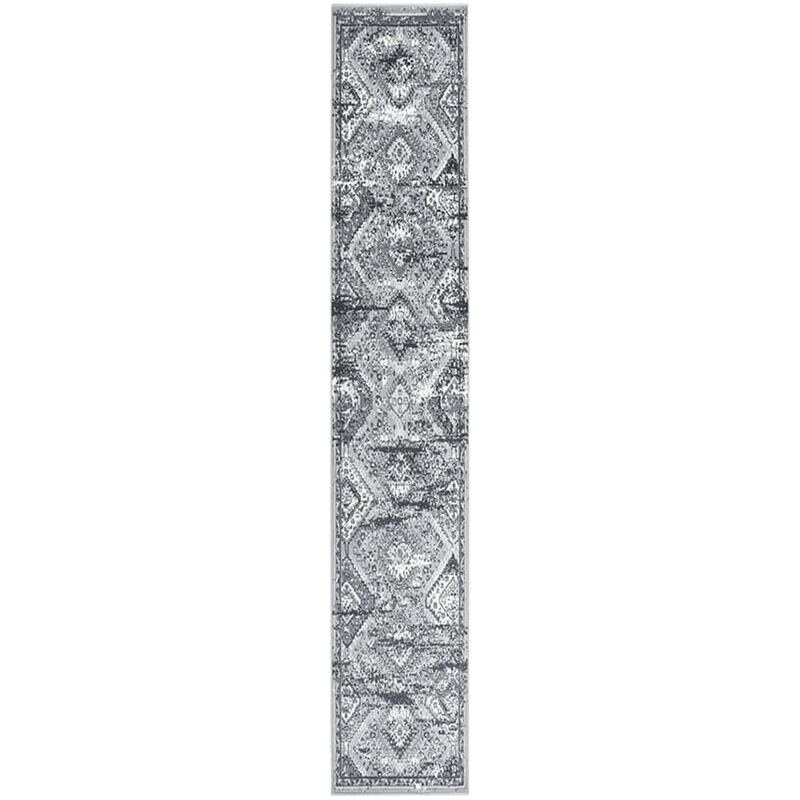 

Alfombra de pasillo BCF gris oriental 80x500 cm - Gris - Vidaxl