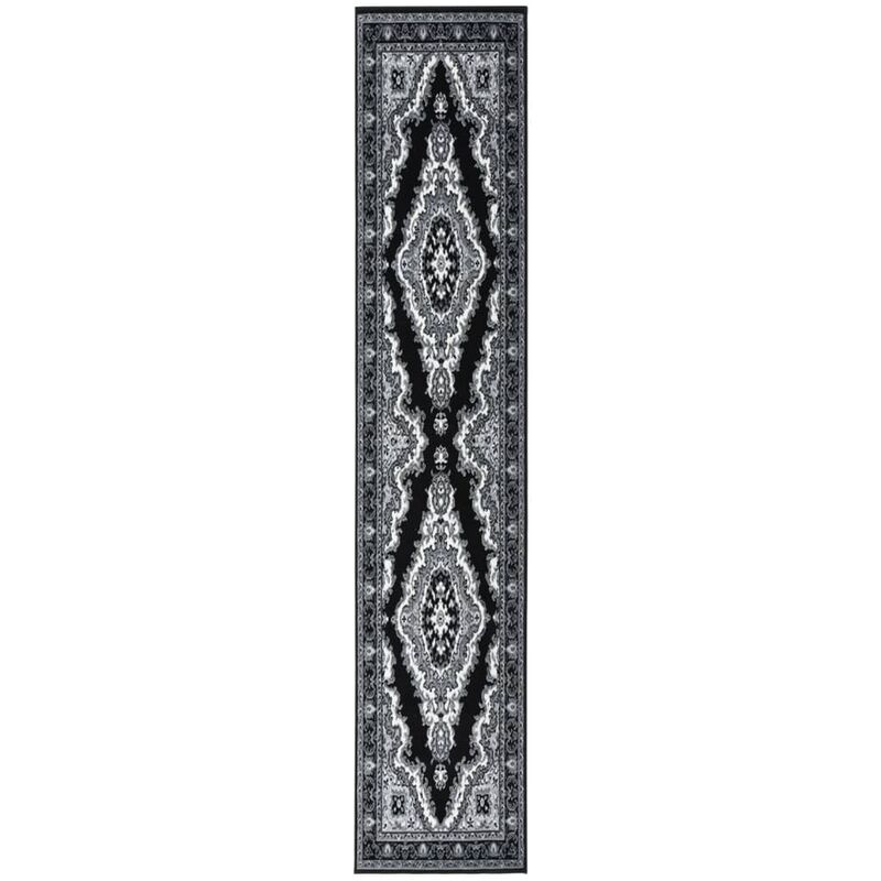

Alfombra de pasillo BCF negro 80x500 cm - Negro - Vidaxl