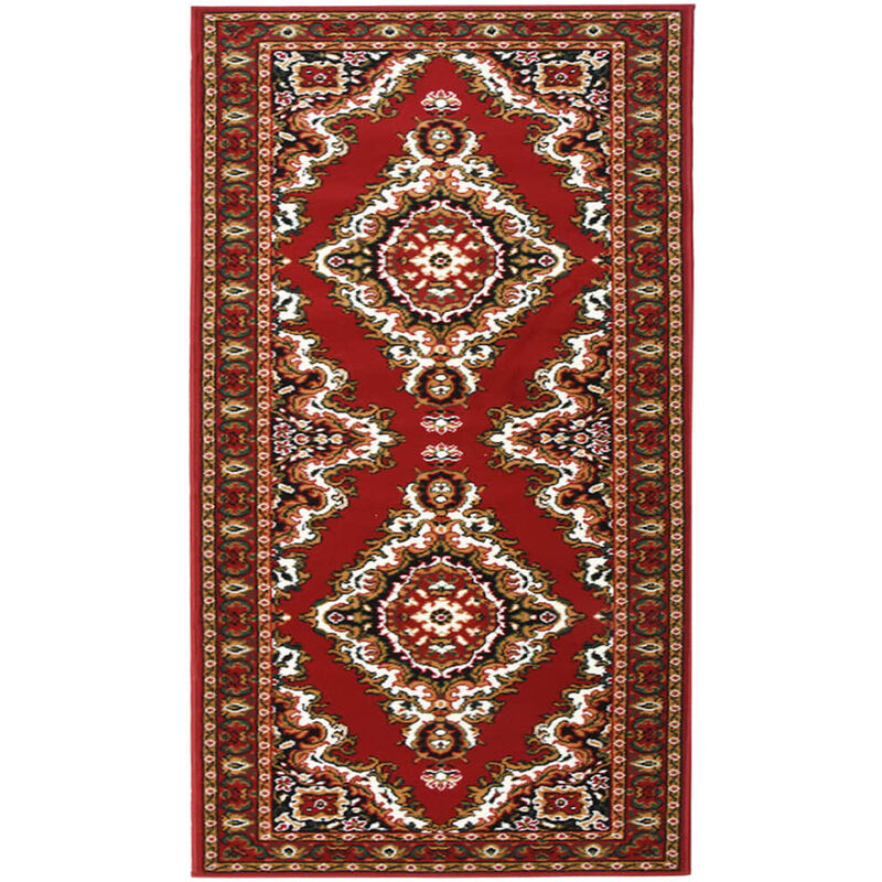

Alfombra de pasillo BCF rojo oriental 100x150 cm - Rojo - Vidaxl