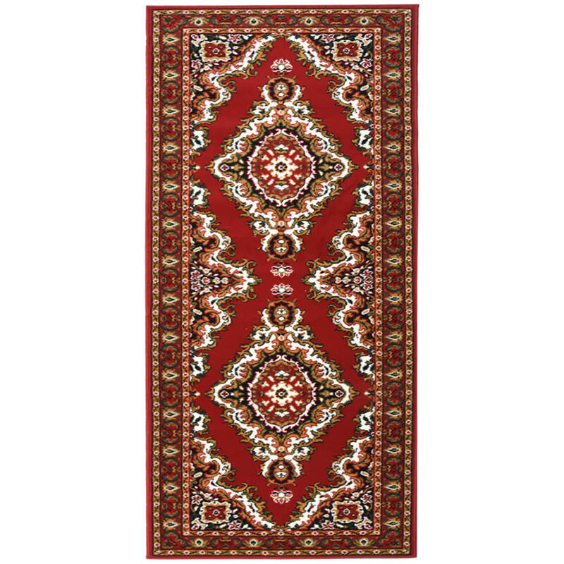

Alfombra de pasillo BCF rojo oriental 60x150 cm - Rojo - Vidaxl
