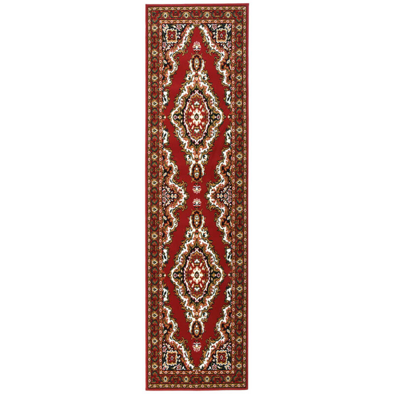 

Alfombra de pasillo BCF rojo oriental 60x300 cm - Rojo - Vidaxl