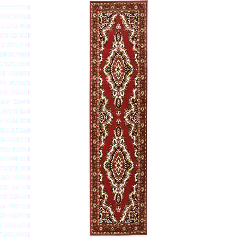 

Alfombra de pasillo BCF rojo oriental 80x400 cm - Rojo - Vidaxl