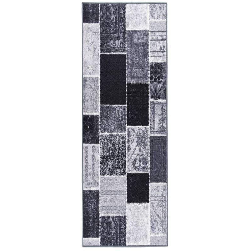 

Alfombra de pasillo gris 80x300 cm - Gris - Vidaxl