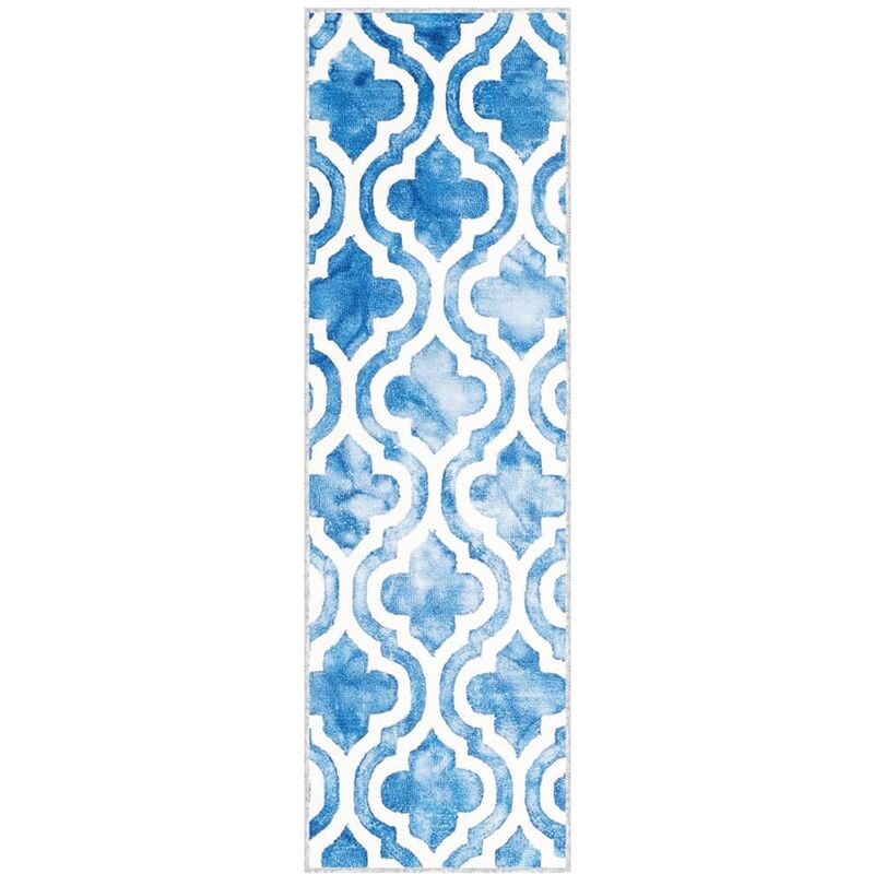 

Alfombra de pasillo lavable estampado poliéster 60x200 cm - Multicolor - Vidaxl