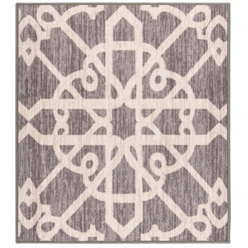 

Alfombra de pasillo marrón 80x100 cm - Blanco - Vidaxl