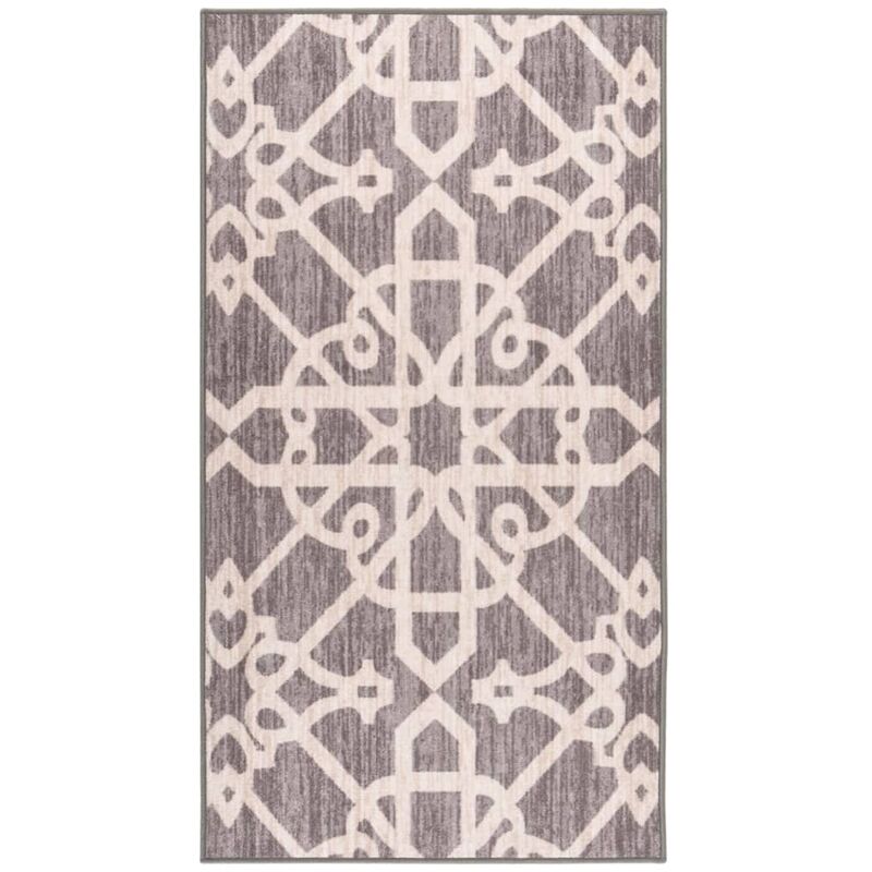 

Alfombra de pasillo marrón 80x200 cm - Azul - Vidaxl