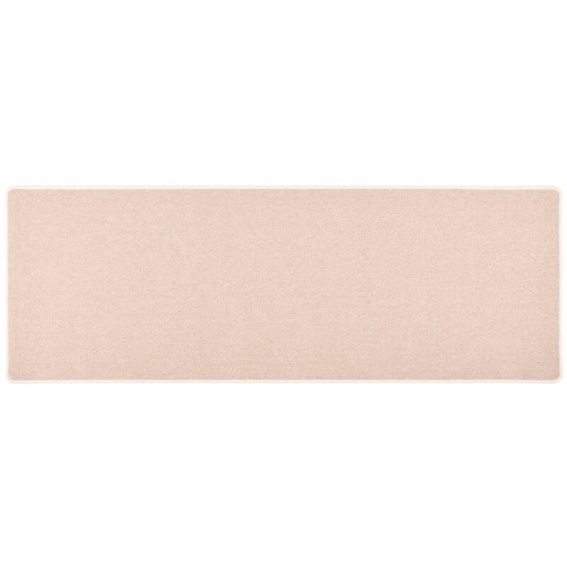 

Alfombra de pasillo marrón claro 80x250 cm - Marrón - Vidaxl