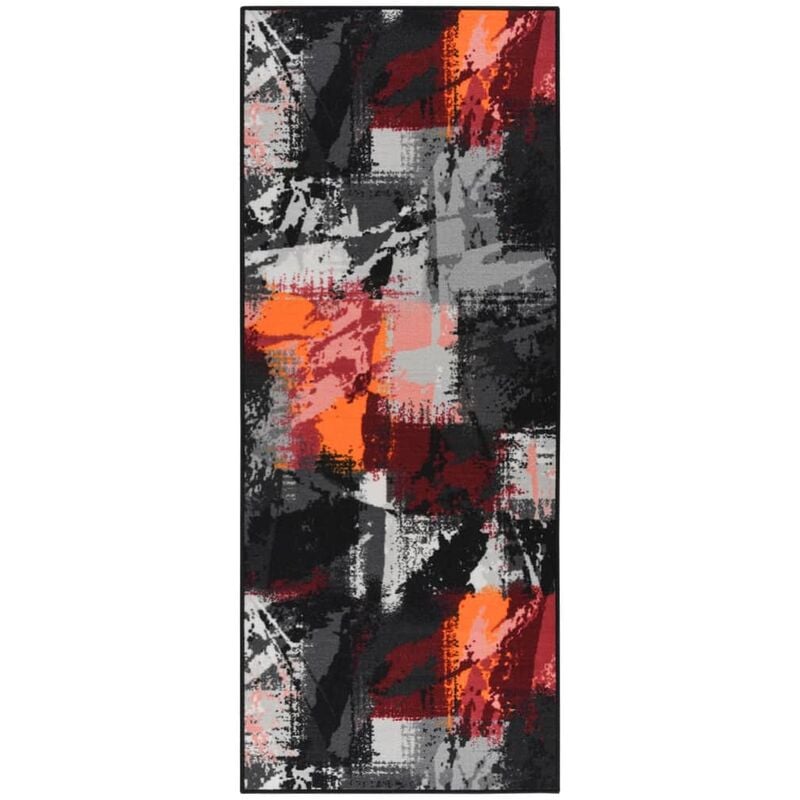 

vidaXL Alfombra de pasillo multicolor 80x250 cm - Blanco