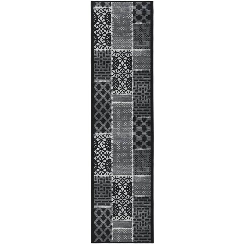 

Alfombra de pasillo negro 80x400 cm - Vidaxl