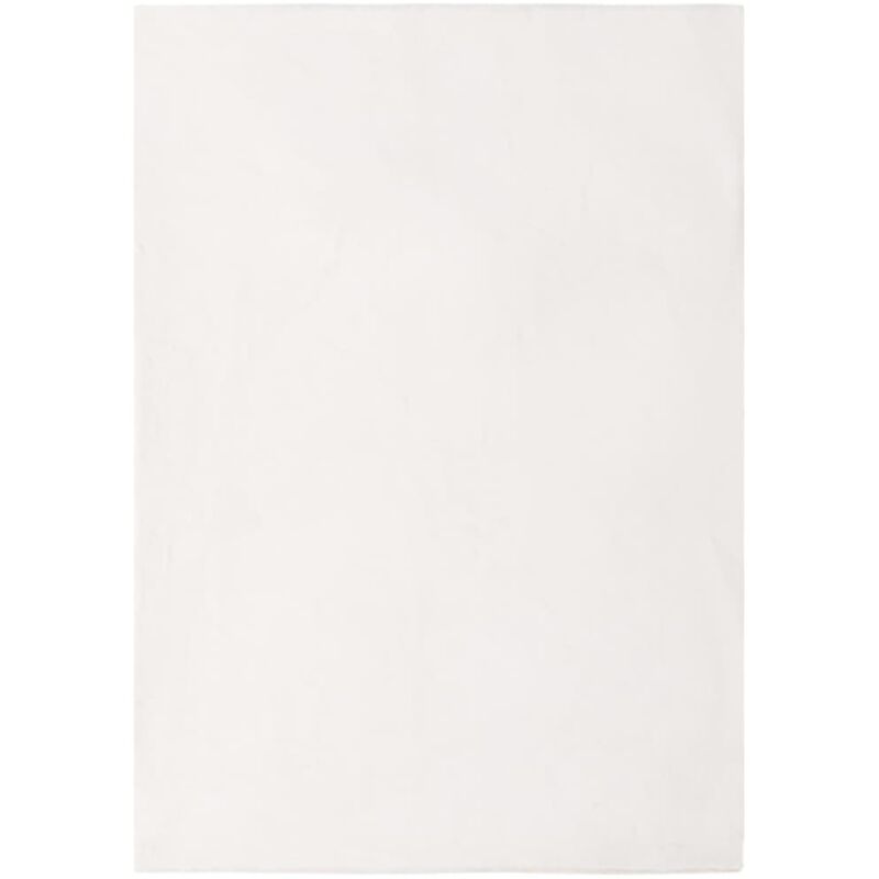 

Alfombra de pelo sintético de conejo color crema 200x300 cm - Crema - Vidaxl