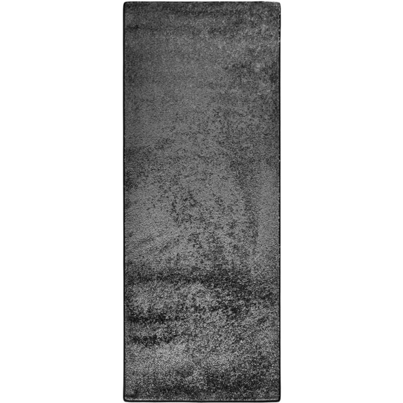 

Alfombra de pelo suave antideslizante gris 57x150 cm - Gris - Vidaxl