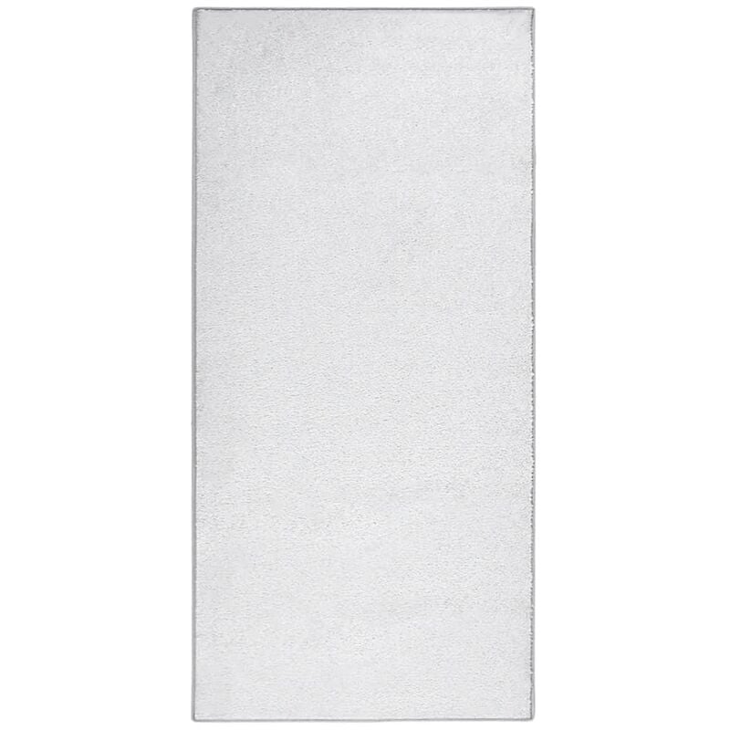 

Alfombra de pelo suave antideslizante gris claro 115x170 cm - Gris - Vidaxl