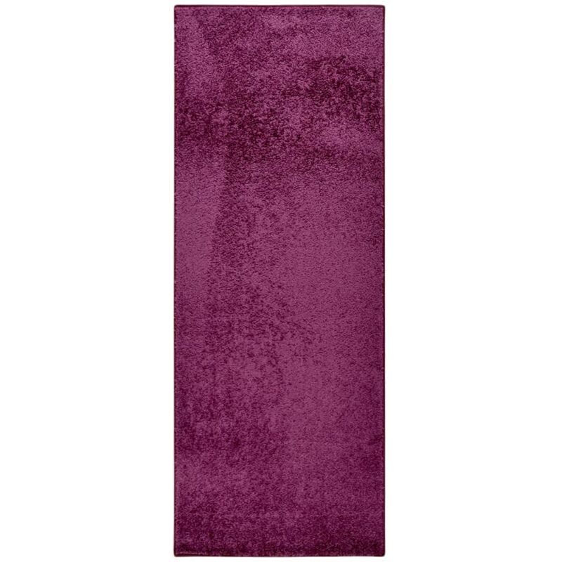

Alfombra de pelo suave antideslizante morado 57x150 cm - Púrpura - Vidaxl