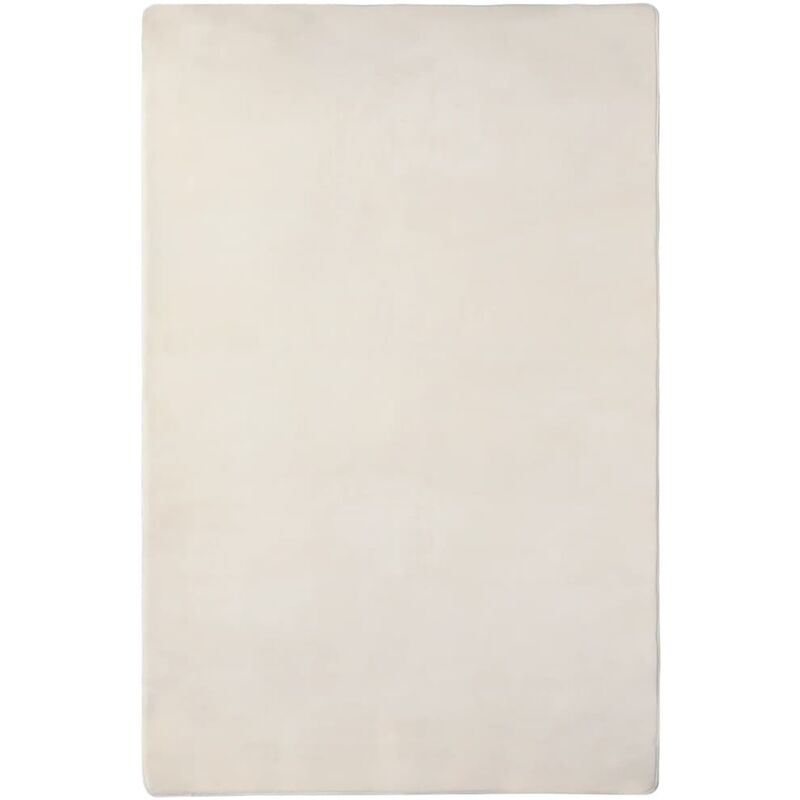 

Alfombra de peluche crema 230x160 cm - Crema - Vidaxl