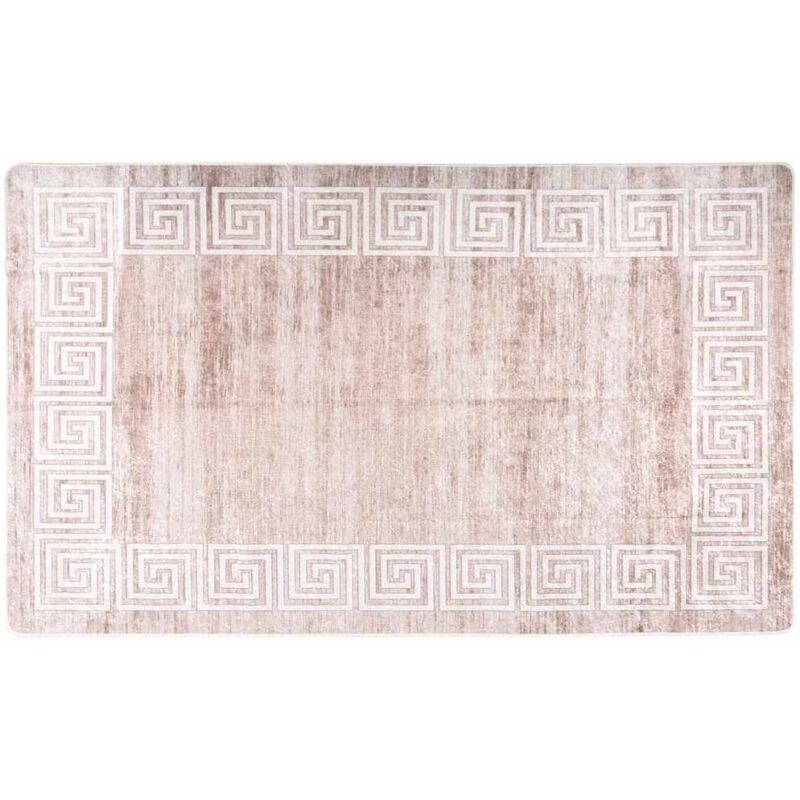 

Alfombra lavable antideslizante beige 120x180 cm - Beige - Vidaxl
