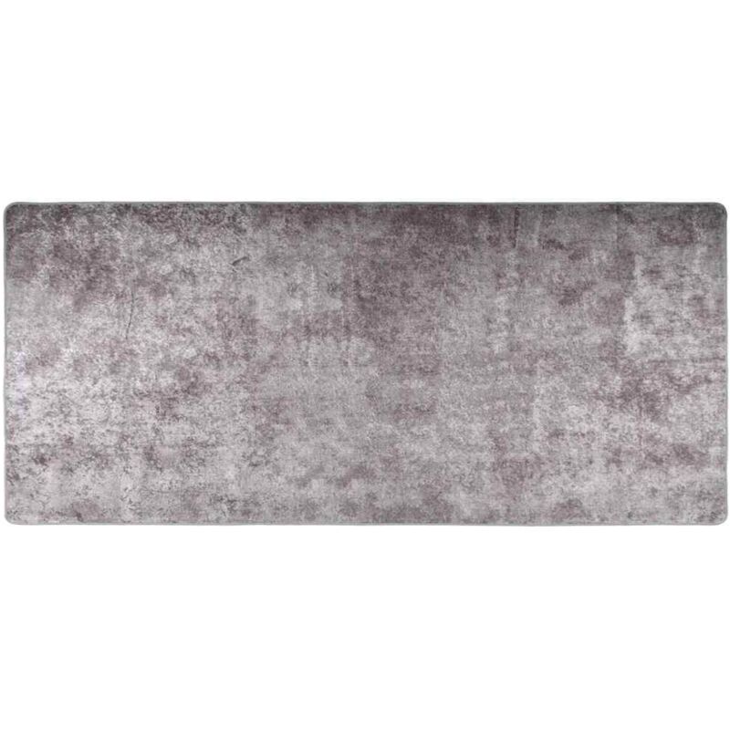 

Alfombra lavable antideslizante gris 80x300 cm - Gris - Vidaxl