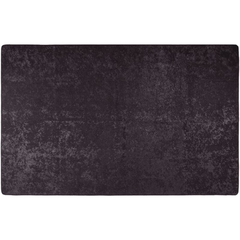 

Alfombra lavable antideslizante gris antracita 160x230 cm - Antracita - Vidaxl
