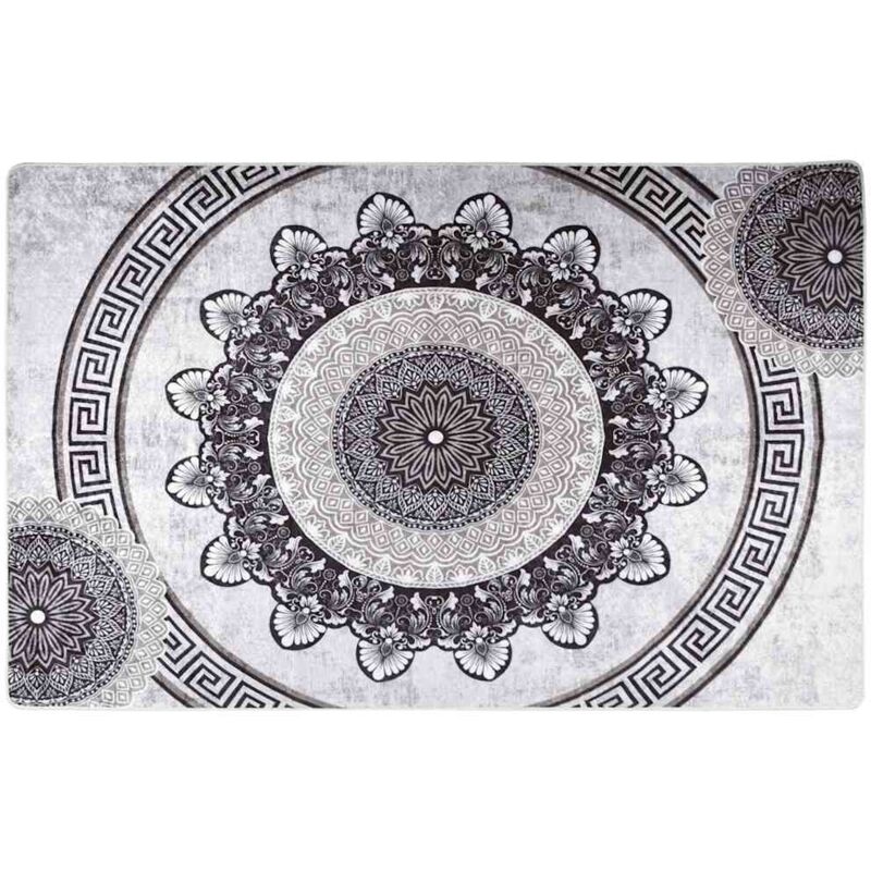 

Alfombra lavable antideslizante multicolor 160x230 cm - Multicolor - Vidaxl