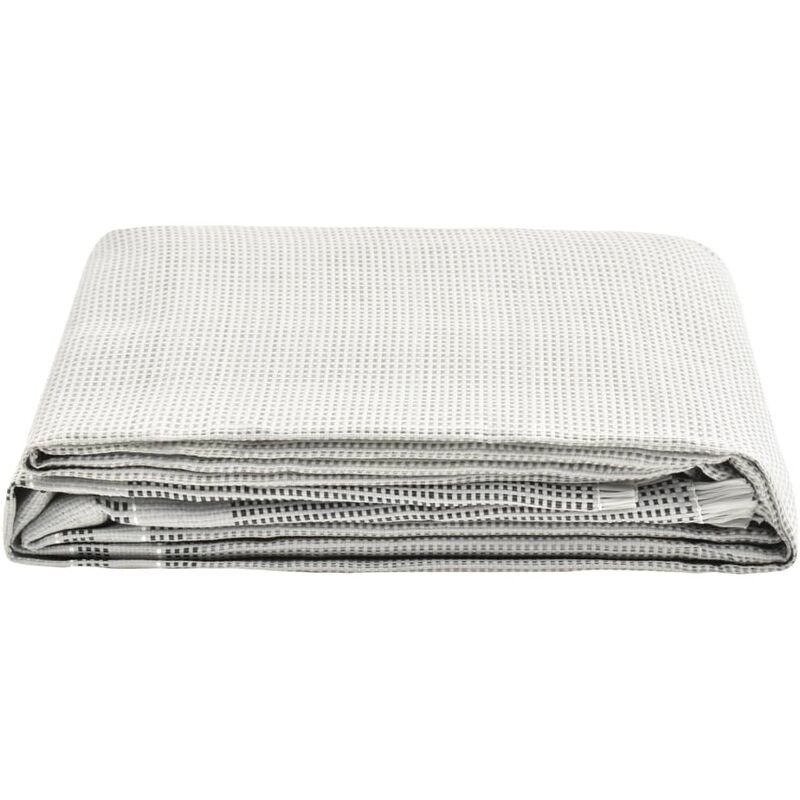 

vidaXL Alfombra para tienda de campaña gris 600x250 cm