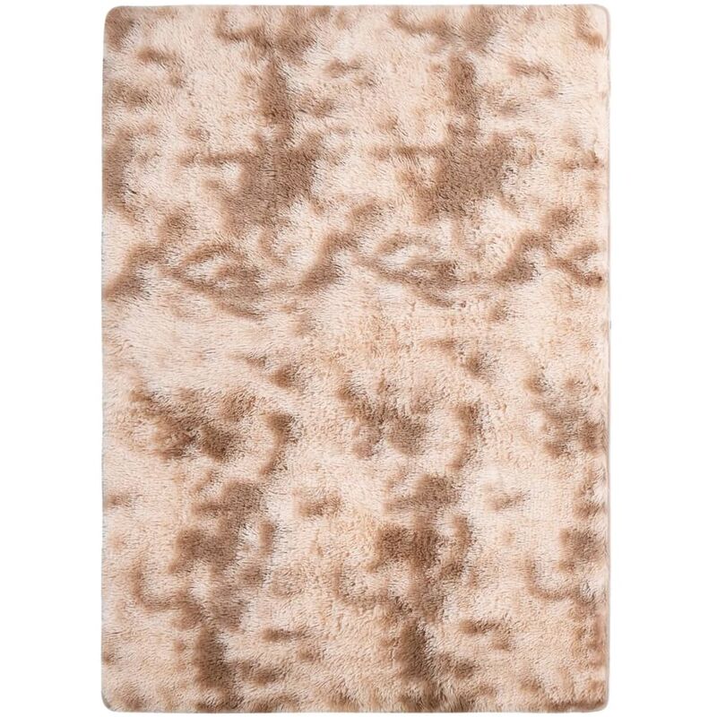 

Alfombra peluda crema 170x120 cm - Crema - Vidaxl