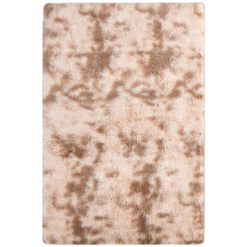 

Alfombra peluda crema 200x140 cm - Crema - Vidaxl