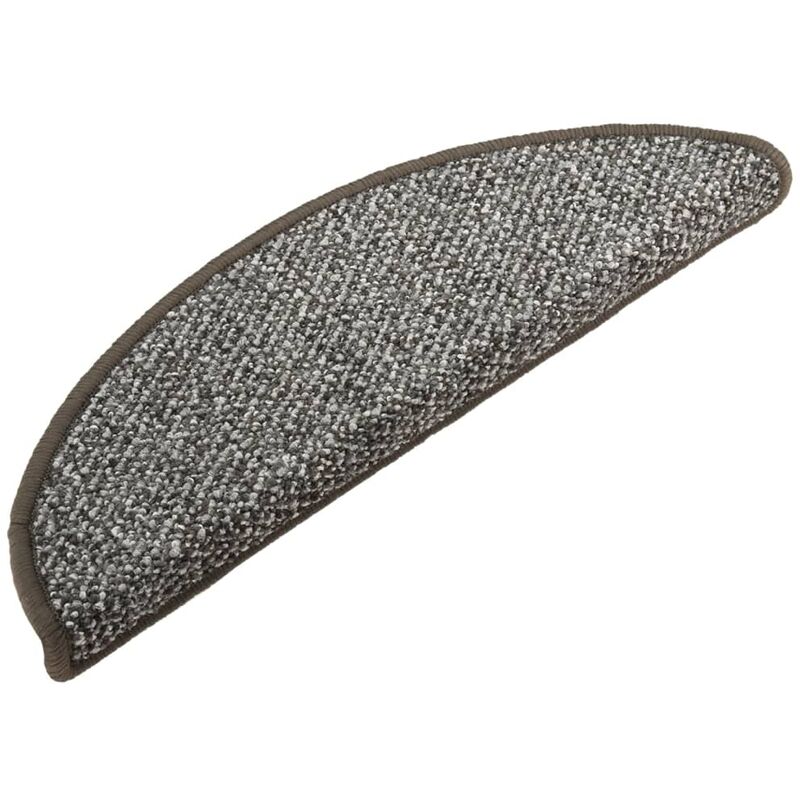 

Alfombras de peldaños de escalera 15 uds antracita 56x20 cm - Antracita - Vidaxl