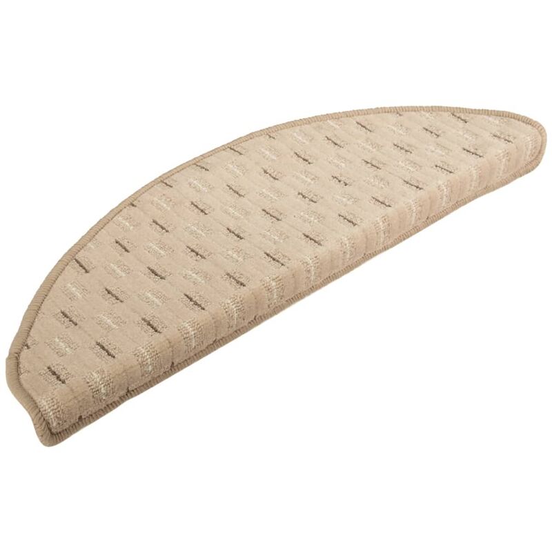 

Alfombras de peldaños de escalera 15 uds gris taupe 65x25 cm - Gris Topo - Vidaxl
