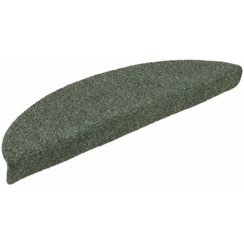 

Alfombrilla autoadhesiva de escalera 10 uds 56x17x3 cm verde - Verde - Vidaxl
