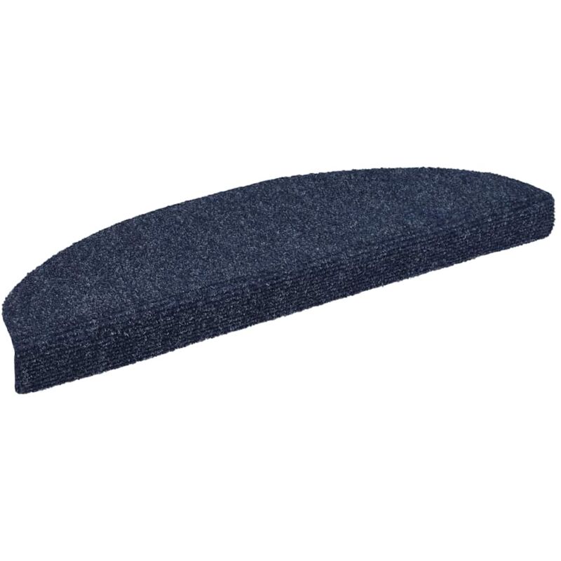 

Alfombrilla autoadhesiva de escalera 5 uds 65x21x4 cm azul - Azul - Vidaxl
