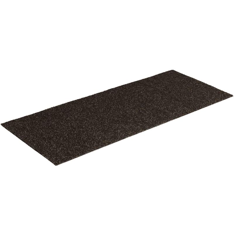 

Alfombrilla autoadhesiva escalera 15 uds marrón oscuro 60x25 cm - Marrón - Vidaxl