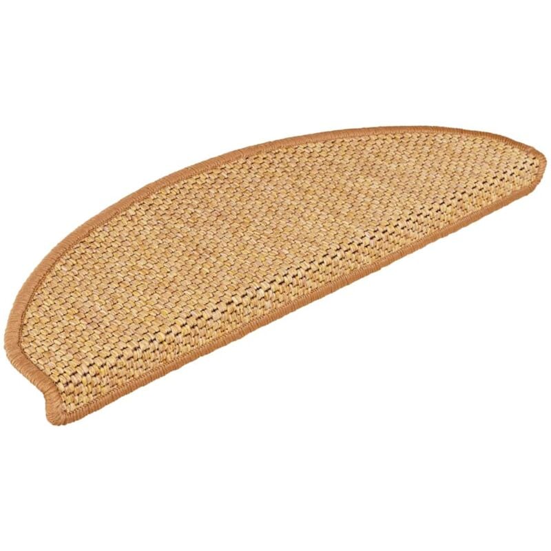 

Alfombrilla autoadhesiva escalera sisal 15 uds naranja 65x25 cm - Naranja - Vidaxl