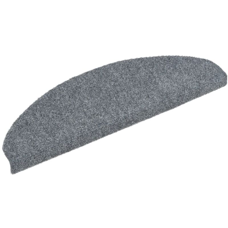 

Alfombrillas de escalera autoadhesivas 10 uds gris 65x21x4 cm - Gris - Vidaxl