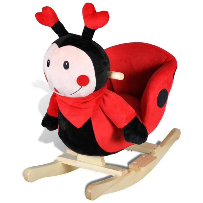 Coccinelle à bascule pour bébés