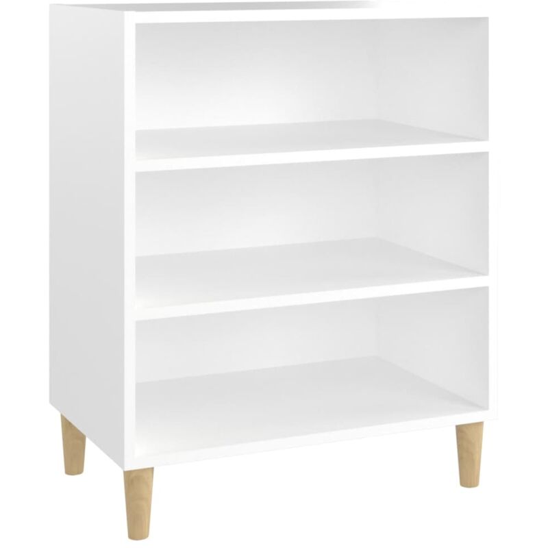 

vidaXL Aparador de aglomerado 57x35x70 cm blanco - Blanco