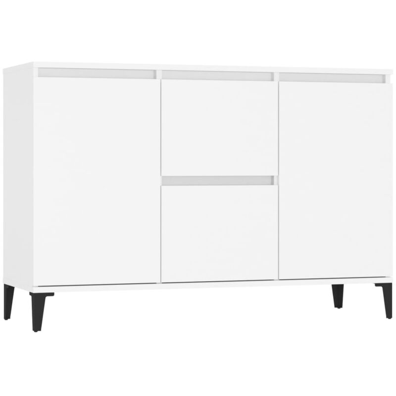 

vidaXL Aparador de aglomerado 104x35x70 cm blanco - Blanco