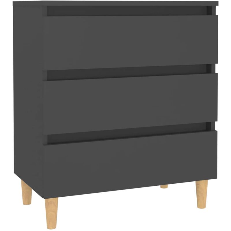 

Aparador de aglomerado 60x35x69 cm gris - Gris - Vidaxl