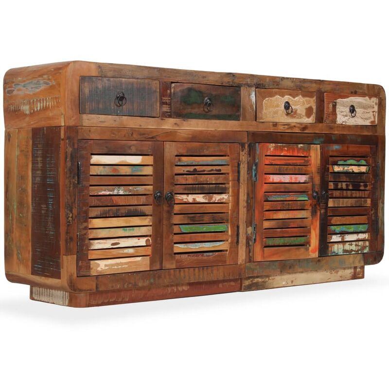 

Aparador de madera maciza reciclada 150x35x75 cm - Marrón - Vidaxl