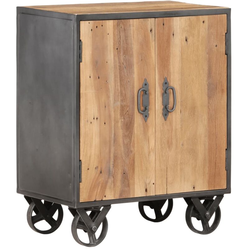 

vidaXL Aparador de madera maciza reciclada 60x35x74 cm - Marrón