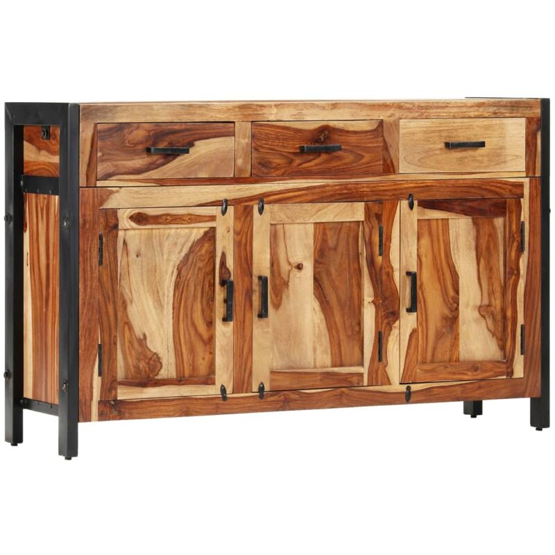 

Aparador de Madera Maciza de Sheesham 120x35x75 cm - Marrón - Vidaxl
