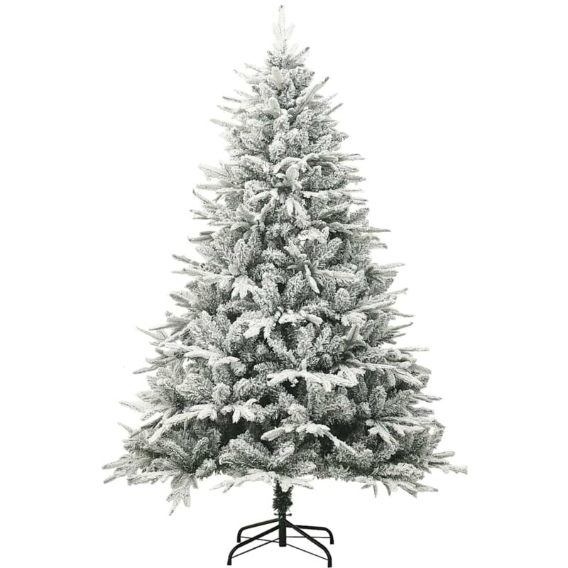 

Árbol de Navidad artificial con nieve PVC y PE verde 180 cm - Vidaxl
