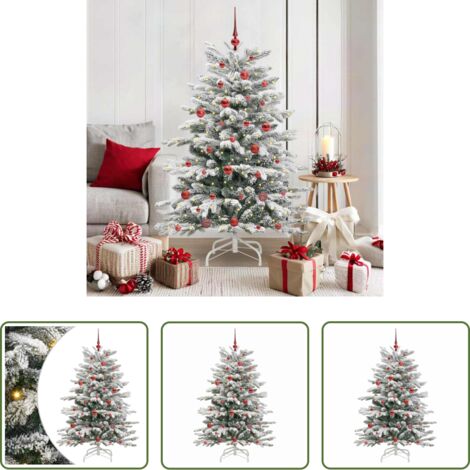 vidaXL Árbol de Navidad LED -  Árbol de Navidad artificial con ramas articuladas 150 cm
