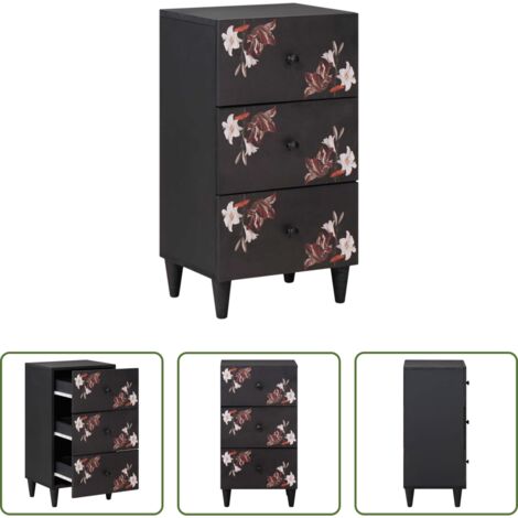 vidaXL Armadi con cassetto -  Armadi di Stoccaggio con cassetto Multicolore 40 x 33,5 x 75 cm