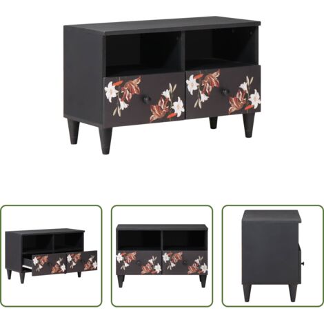 vidaXL Armadi per soggiorno -  Armadi di Stoccaggio con cassetto Multicolore 70 x 33,5 x 46 cm