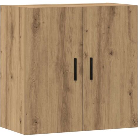 vidaXL Armadietto a Muro Rovere Artigianale 60x31x60 cm in Truciolato