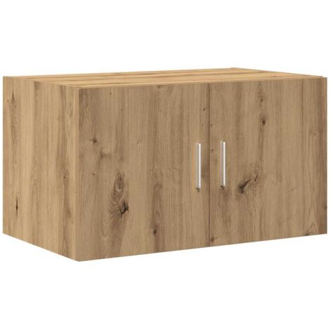 vidaXL Armadietto a muro rovere artigianale 70 x 42.5 x 40 cm