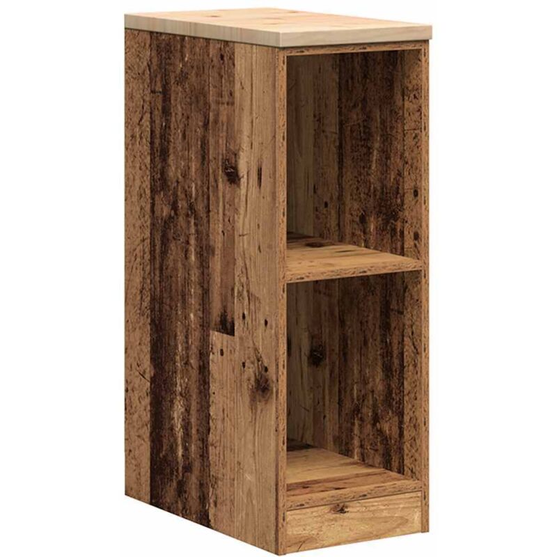 Vidaxl Armadietto Per Garage In Legno Vecchio 30x51x85 Cm