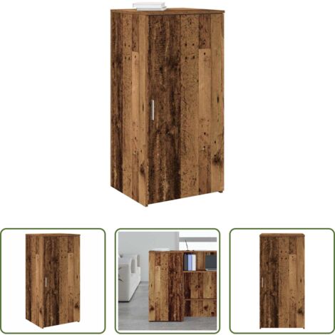 vidaXL Armadio antico -  Mobile Portaoggetti Legno Antico 50x45x103,5 cm in Truciolato